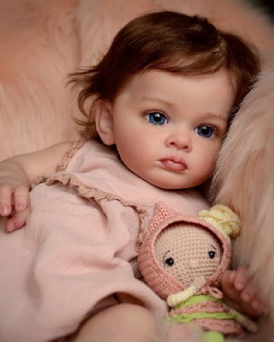 55cm Rebirth Doll Simulation Baby Soft Toys 22 Inch Girl Doll Doll Vinyl Doll Wholesale