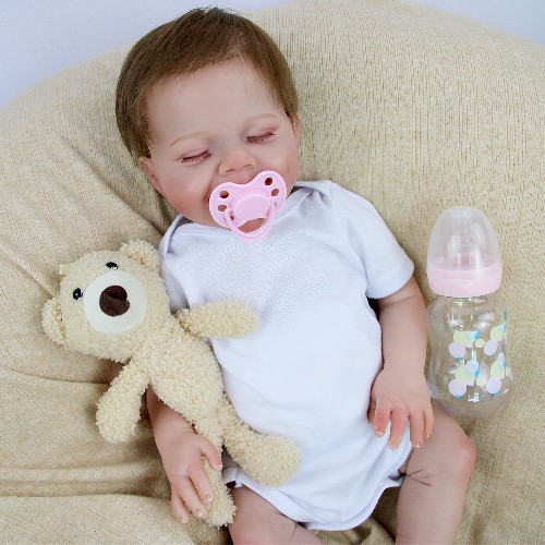 Foreign trade e-commerce supply 18 inch rebirth doll simulation baby doll simulation doll simulation