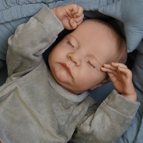 Spot cross-border hot sale 17 inch Reborn Doll simulation baby doll foreign trade source doll