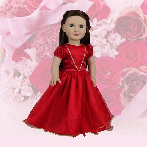 Special 18 inch vinyl imitation doll Bestty American Girl Children's Toys Simulation Playing Ho