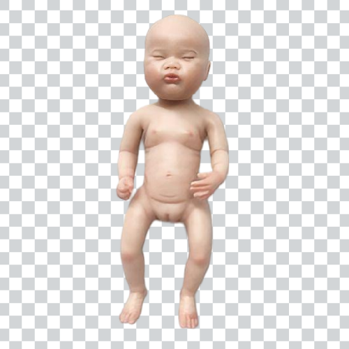 HYrebornbaby eco friendly food grade medical grade 8 inch YD-003 full silicone reborn girl doll