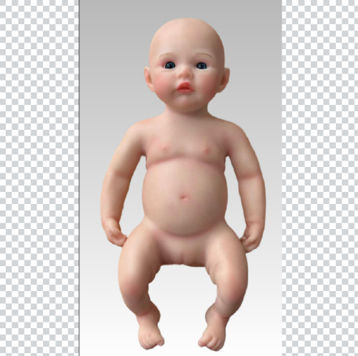 HYrebornbaby eco friendly food grade medical grade 12 inch 6 full silicone reborn girl doll