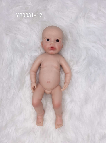 HYrebornbaby eco friendly food grade medical grade 12 inch YB0031-12 full silicone reborn doll