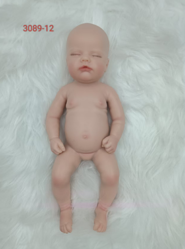 HYrebornbaby eco friendly food grade medical grade 12 inch  full silicone reborn girl doll